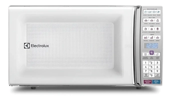 [Cashback PIX Electrolux R$411] Micro-ondas Electrolux de bancada Branco com Função Tira Odor e Manter Aquecido 34L MEO44 127v ou 227V