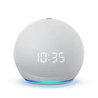 [APP] Echo Dot (4ª Geração) com Relógio e Alexa, Amazon Smart Speaker Branco