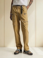 Calça Que Vira Bermuda Levis Utility Caqui Produto Original