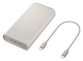 Samsung Carregador Portátil 3x Usb-c, 20000mah, Super Rápida 45w