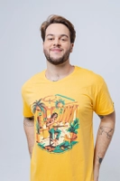 Camiseta Rapaz Latino Americano