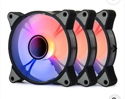 KIT VENTOINHAS AIGO DARKFLASH AR12 PRO 3IN1, 3X120MM, ARGB, PRETO, AR12-PRO-3IN1