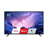 Smart TV LED Full HD 43 Pol Multilaser TL027 Wi-Fi Integrado C/ Conversor Digital