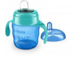 Copo de Transição Philips Avent Easy Sip 6M+ Azul com 200ml