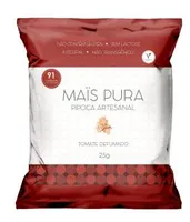 Pipoca Artesanal Sabor Tomate Defumado Maïs Pura 25g | R$2,33