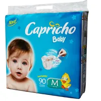 Fralda Capricho Baby Super Jumbo M - 270 Unidades - R$ 108