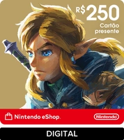 Gift Card R$ 250 Nintendo Switch eShop