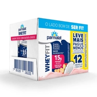 (regional)Bebida Láctea Whey Fit Parmalat Coco 12x250ml