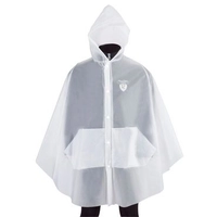 Capa Impermeável Chuva Poncho Transparente Infantil