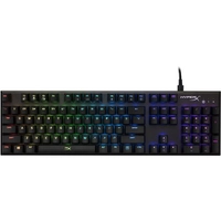 (AME 187,49) Teclado Mecânico Gamer HyperX HX-KB1SS2-US Alloy FPS RGB Switch Kailh Silver US