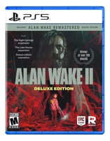 Alan Wake 2 [Dlcs]  + Alan wake 1 Deluxe Edition Ps5 Midia Fisica