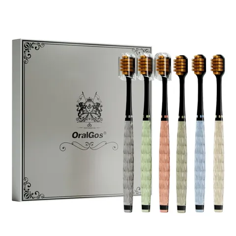 OralGos Escova de Dente Adulto Macia 6 Unidades