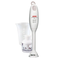 Mixer Arno Turbomix Plus Chopper DDJ3 220V Branco 300W com Mini Processador - R$61