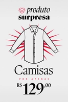 CAMISA DE BOTÃO SURPRESA CORES VARIADAS RESERVA