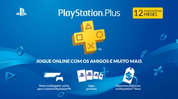 12 meses de PSN PLUS por apenas R$105,00