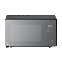 Combo Geladeira LG Frost Free Inverter 395L Duplex Cor Inox Look 110V + Micro-ondas LG Grill NeoChef 30 litros 127V MG3097NR