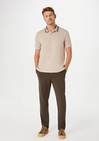 Calça Em Sarja Masculina Chino Reta - Verde (tam.36)