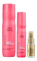 Kit Wella Pro Inv Brilliance Sh 250 + Lv 150 + Oi L30