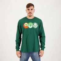 Camisa Palmeiras Manga Longa Evolução Verde (Tam P ao GG)