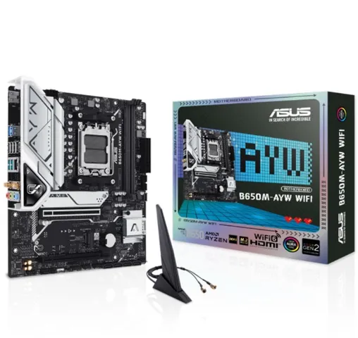 Placa Mãe Asus B650M AYW WIFI DDR5 AM5