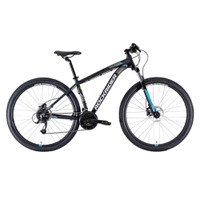 BICICLETA MTB ARO 29" ROCKRIDER ST120 MICROSHIFT - Freio Hidraulico Trava Suspensao Manete Aluminio