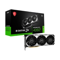 Placa de Vídeo RTX 4060 TI Ventus 3X 16G OC MSI NVIDIA GeForce, DLSS, Ray Tracing, G-Sync