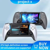 [R$234 Moedas/APP] Console Portátil Retro Project X com Tela IPS, HDMI, Alto falante - 2000 Jogos e +10 Emuladores