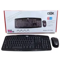 Kit Teclado + Mouse Wireless - R$60