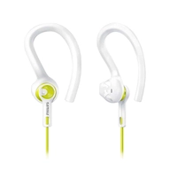 Fone de Ouvido Esportivo 3 em 1 Branco/Amarelo SHQ1400LF/00 - Philips