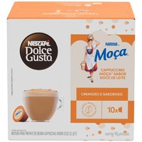 (Regional) (Leve 4 Pague 2) Café em Cápsula Nescafé Dolce Gusto Cappuccino Doce De Leite 10 Cápsulas