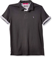 Polo Piquet Pala Interna Listrada, Reserva, Masculino, Preto, P