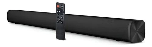 Soundbar Bluetooth 80W para TV - Boyu Cell Preto