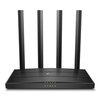 KaBuM! - Roteador TP-Link Archer C6 V3, AC1200, MU-MIMO, Wireless Dual Band, 4x Antenas, Portas 4x Gigabit (1x WAN, 4x LAN) - TPN0254