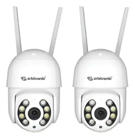 Kit 2 Câmeras de Segurança ORB776 1080p Branco