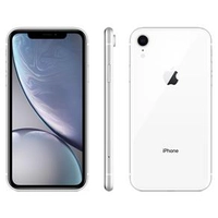 iPhone XR Apple com 64GB, Tela Retina LCD de 6,1”, iOS 12, Câmera Traseira 12MP, Resistente à Água e Reconhecimento Facial – Branco - R$3759