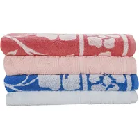 (R$60 Ame) Jogo De Toalha Banhão Maraú 5 peças 100% Algodão - Casa & Conforto