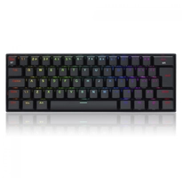 Teclado Mecânico Gamer Redragon Draconic Pro, RGB, Switch Red, ABNT2, Black, K530RGB-PRO (PT-RED)
