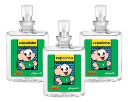 Kit Colônia Cebolinha 25ml - 3 Unidades