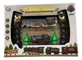 Trem Trenzinho Enfeite Natal Som Ferrovia Elétrico Brinquedo