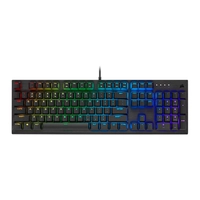 Teclado Mecanico Corsair K60 RGB Pro, US, Switch Cherry Viola, Preto, CH-910D019-NA