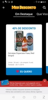 Meu Clube Extra - 40% OFF em cervejas Faxe e Red Stripe