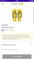 Ganhe uma Havaianas no app Meu Carrefour