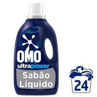 [Leve 2 R$ 33,46 / Cartão Crf] Sabão Líquido Omo Ultra Power 1,8 Litros