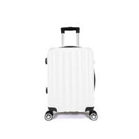 [CASHBACK PELANDO R$90] Mala de Bordo ABS 4 Rodas Branca MAB02-BR