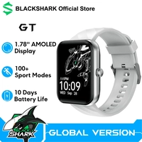 [Com Taxa/Mastercard R$ 131]  Smartwatch AMOLED 1.78" Bluetooth 100+ Modos Esportivos Black Shark GT