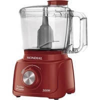 [Cartão AME + Cashback AME = R$ 62,49] Mini Processador Turbo Pratic MP16R Mondial Vermelho