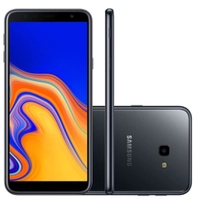 Smartphone Samsung Galaxy J4+ 32GB Preto Tela 6.0" Câmera 13MP Selfie 5MP Dual Chip Android 8.1