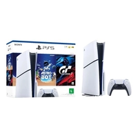 PlayStation 5 com Leitor, 1TB, DualSense + 2 Jogos