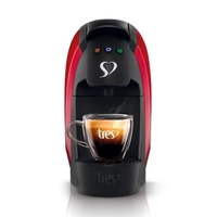 Cafeteira Espresso Três Corações Luna - Multibebidas 220V Vermelha