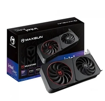 Placa De Vídeo Maxsun Intel Arc B580 Milestone, 12GB, GDDR6, Xe2, Ray Tracing